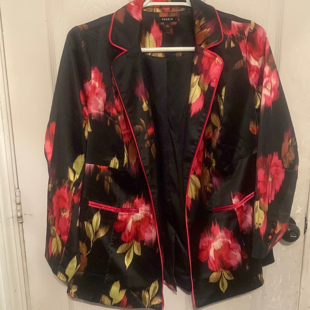 Satin relaxed Blazer